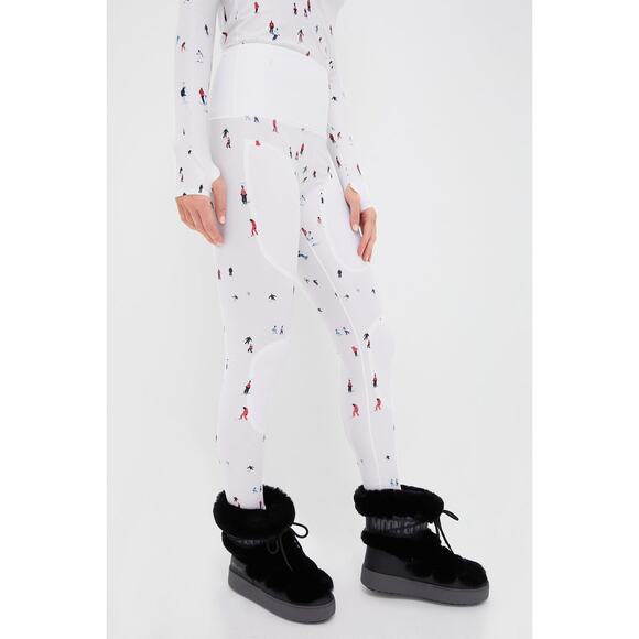 PERFECT MOMENT Dede Ski Print Perfect Active Legging Size S NWT - Picture 4 of 8